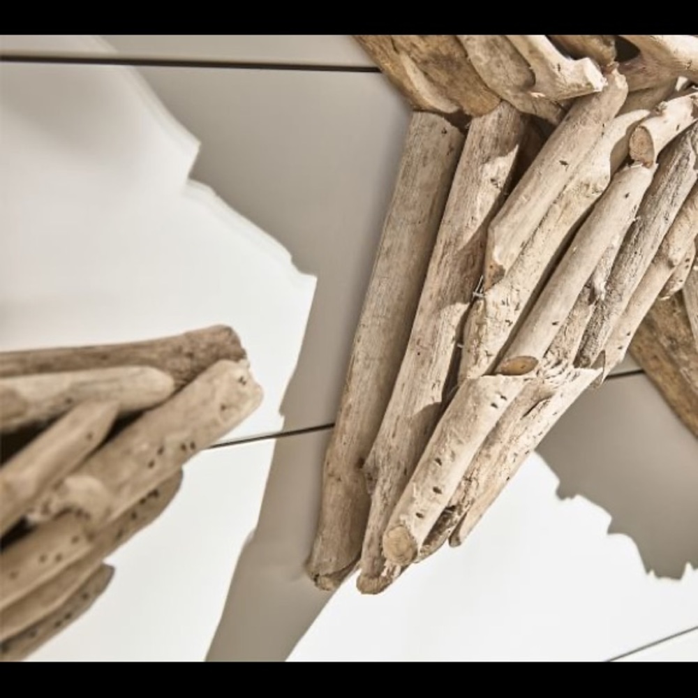 Pottery Barn Rustic Pieced Driftwood Stars Wall Art - Set Of 3 ✨ - Picture 6 of 15
